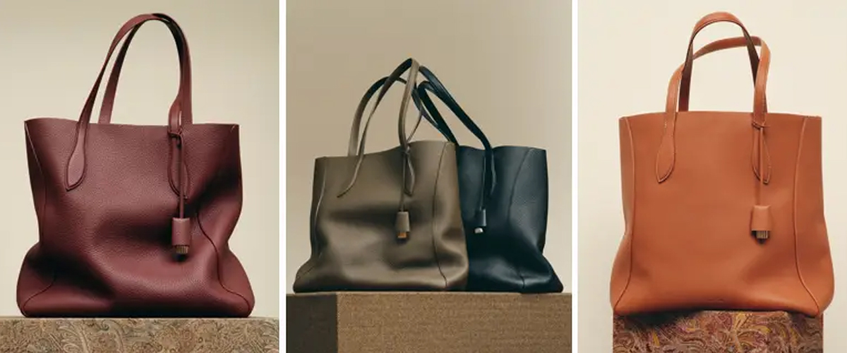 Loro Piana 推出 Needle Shopper 手袋 2026-2027 秋冬系列